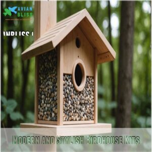 Modern and Stylish Birdhouse Kits