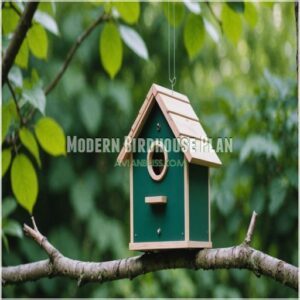 Modern Birdhouse Plan