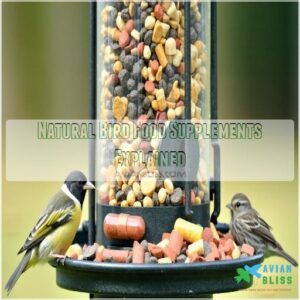 Natural Bird Food Supplements Explained