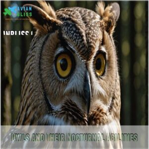 Owls and Their Nocturnal Abilities