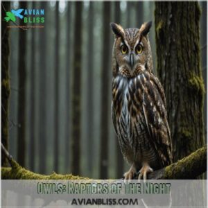 Owls: Raptors of The Night