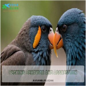 Pecking Behavior and Aggression