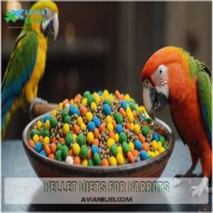 Pellet Diets for Parrots