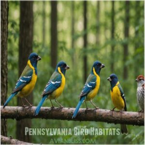 Pennsylvania Bird Habitats