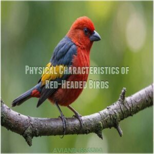 Physical Characteristics of Red-Headed Birds