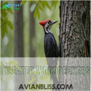 Pileated Woodpeckers