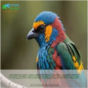 Plumage Coloration and Displays