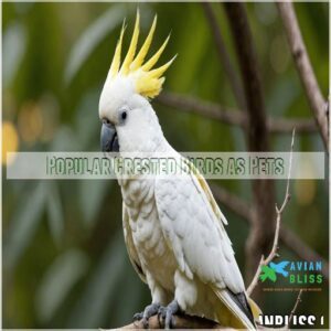 Popular Crested Birds as Pets