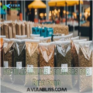 Popular Online Retailers for Bird Food