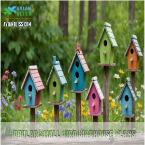 Popular Small Bird Birdhouse Plans