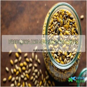 Preparing and Storing Seed Mixes