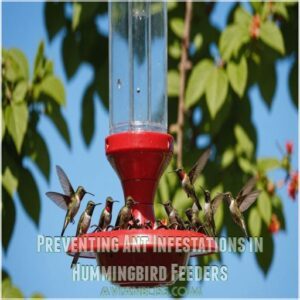 Preventing Ant Infestations in Hummingbird Feeders