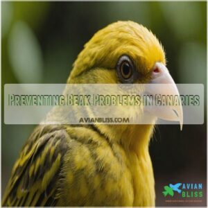 Preventing Beak Problems in Canaries