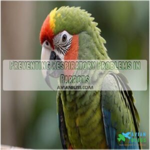 Preventing Respiratory Problems in Parrots