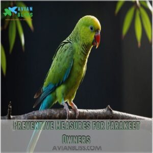 Preventive Measures for Parakeet Owners