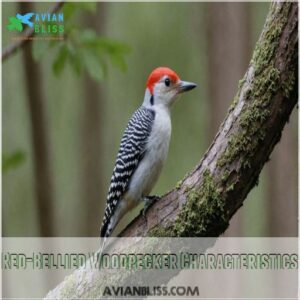 Red-Bellied Woodpecker Characteristics