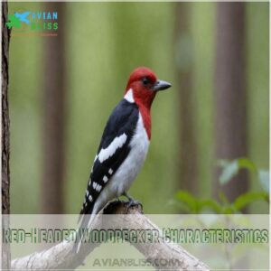 Red-Headed Woodpecker Characteristics