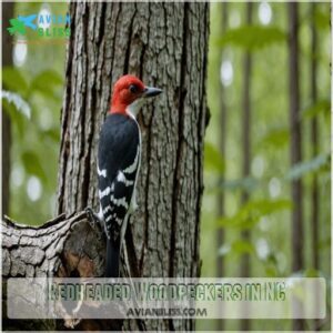 Redheaded Woodpeckers in NC