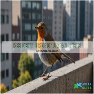 Resident Birds of Urban Areas