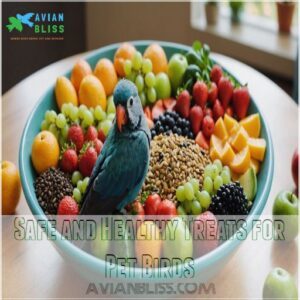 Safe and Healthy Treats for Pet Birds