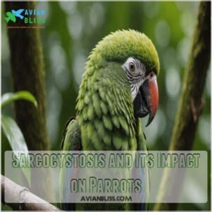 Sarcocystosis and Its Impact on Parrots