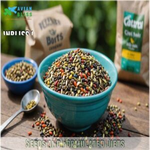 Seeds and Formulated Diets