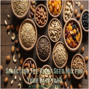 Selecting The Right Seed Mix for Your Backyard