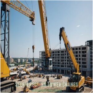 Self-Erecting Tower Cranes