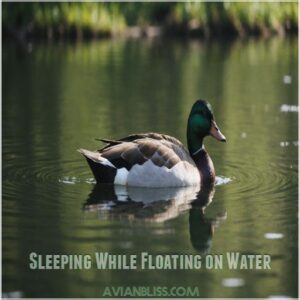 Sleeping While Floating on Water