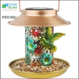 Solar Bird Feeder for Outdoors