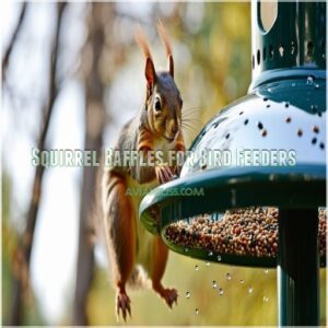 Squirrel Baffles for Bird Feeders