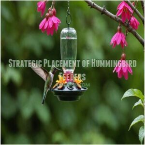 Strategic Placement of Hummingbird Feeders