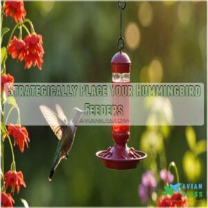 Strategically Place Your Hummingbird Feeders