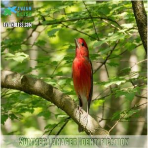 Summer Tanager Identification