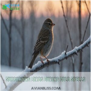 Supporting Birds During Cold Spells