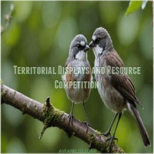 Territorial Displays and Resource Competition