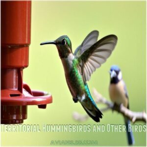 Territorial Hummingbirds and Other Birds