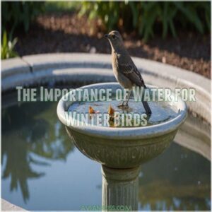 The Importance of Water for Winter Birds