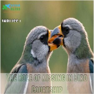 The Role of Kissing in Bird Courtship