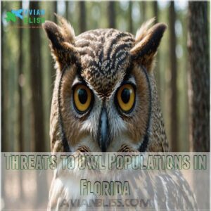 Threats to Owl Populations in Florida