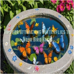 Tips for Attracting Butterflies to Your Bird Bath