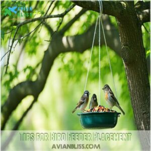 Tips for Bird Feeder Placement