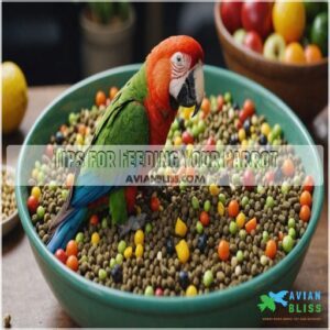 Tips for Feeding Your Parrot