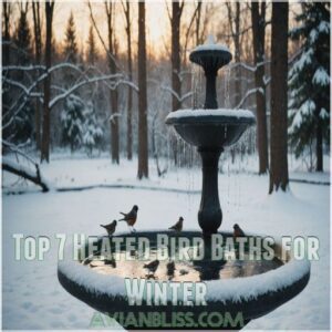 Top 7 Heated Bird Baths for Winter