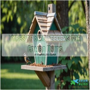 Types of Bird Feeders for Combo Units