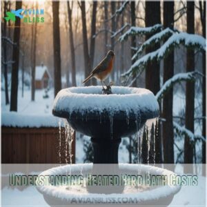 Understanding Heated Bird Bath Costs