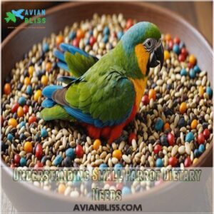 Understanding Small Parrot Dietary Needs