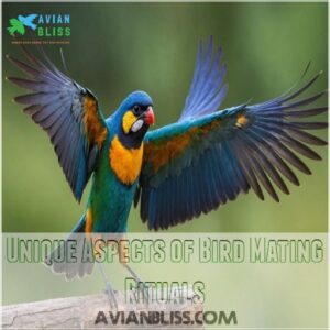 Unique Aspects of Bird Mating Rituals