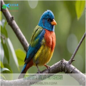 Unique Bird Species