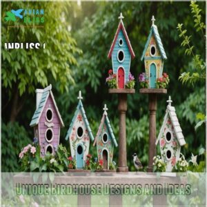 Unique Birdhouse Designs and Ideas